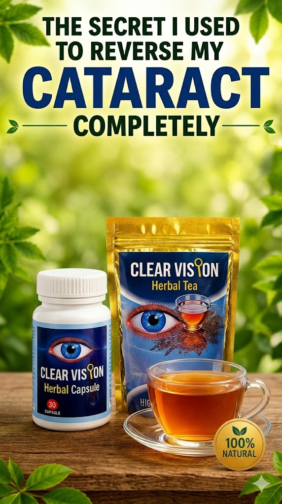 Clear Vision capsules and herbal tea — natural eye support